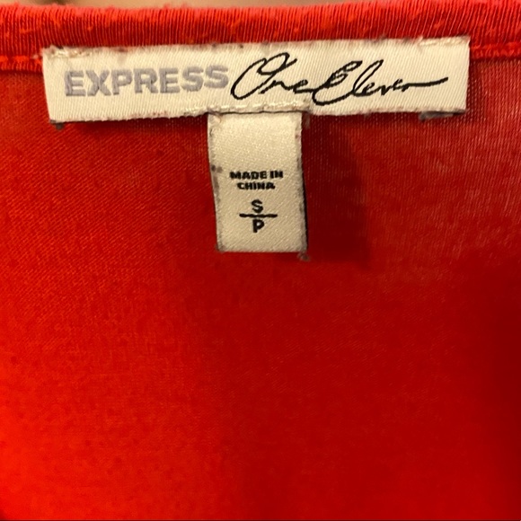 Express One-Eleven multi-strap-neck, coral fashion tank top! Buy it now!! - Picture 8 of 8